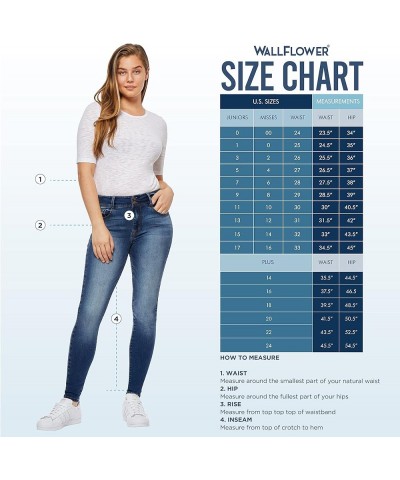 Women's Ultra Slim Bootcut Mid-Rise Insta Soft Juniors Jeans Logan $15.71 Jeans