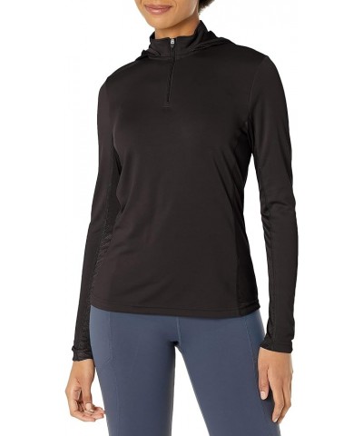 Women's Icon X Hoodie |UPF 50+ Long-Sleeve Fishing Shirt Medium Black $31.34 Activewear