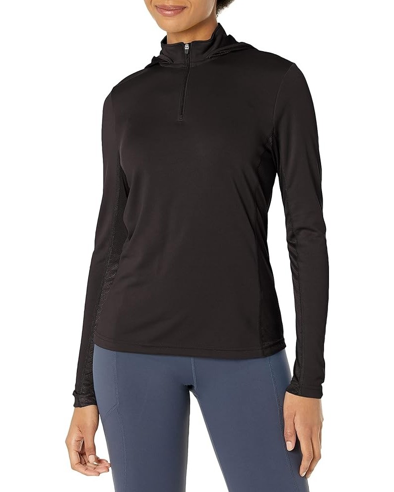 Women's Icon X Hoodie |UPF 50+ Long-Sleeve Fishing Shirt Medium Black $31.34 Activewear