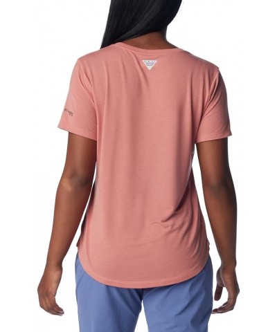 Women's Slack Water Knit Tee Ii Sandalwood Pink $14.69 Activewear