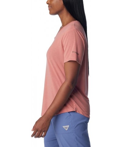 Women's Slack Water Knit Tee Ii Sandalwood Pink $14.69 Activewear