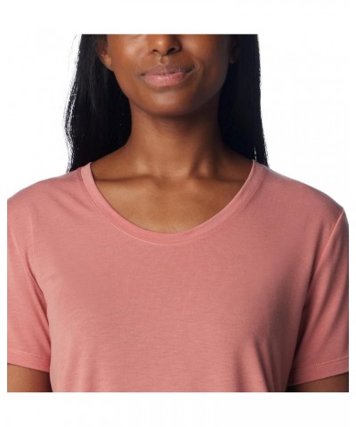 Women's Slack Water Knit Tee Ii Sandalwood Pink $14.69 Activewear