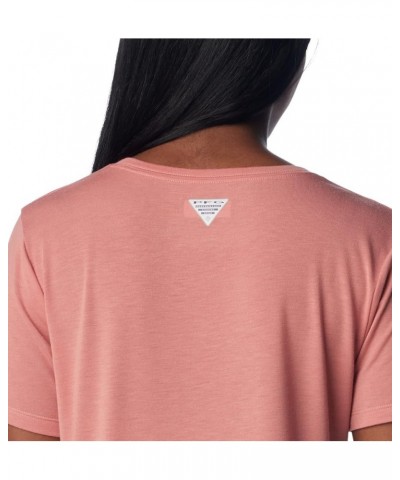 Women's Slack Water Knit Tee Ii Sandalwood Pink $14.69 Activewear