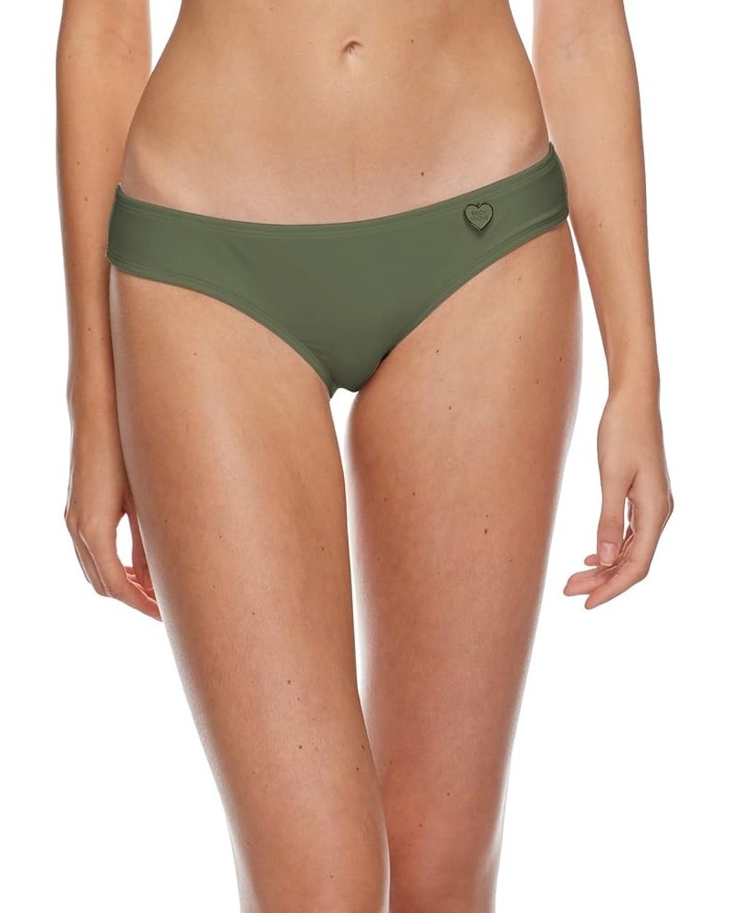 Women's Smoothies Eclipse Solid Surf Rider Bikini Bottom Swimsuit Cactus $20.50 Swimsuits