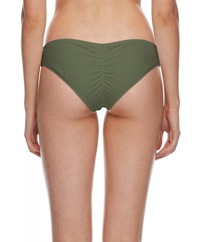 Women's Smoothies Eclipse Solid Surf Rider Bikini Bottom Swimsuit Cactus $20.50 Swimsuits