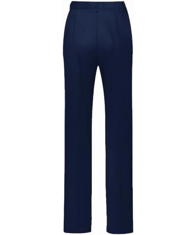 Double-Breasted Womens Pant Suit Womens Suits 2 Piece Set Womens Suits for Work Professional Navy $43.73 Suits