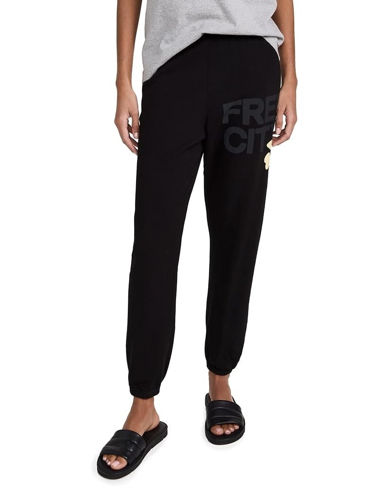 Women's Large Sweatpant Blackspace Cream $76.12 Activewear