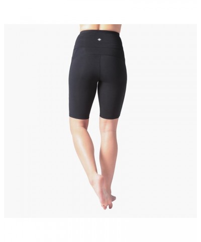 Women's Ecofabric Active Yoga High Waist Workout Shorts (Black, XS) X-Large Black $20.16 Activewear