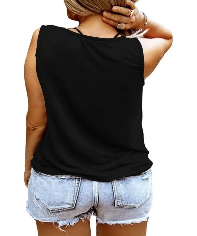 Plus Size Smooth As Tennessee Whiskey Shirt Women Ring Hole Sleeveless Sexy V-Neck Country Music Tank Top Tshirt A Black3 $7....