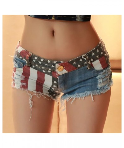 Jean Shorts Womens Teen Girls Casual Summer High Waisted Stretchy Rolled Hem Tassels Denim Shorts with Pockets Z99-red $7.24 ...