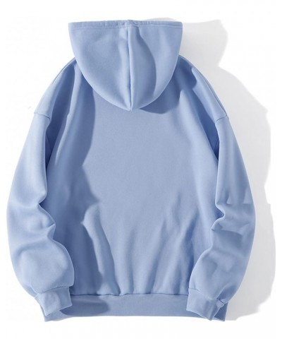 New York Hoodie for Women Cute Graphic Y2K Oversized Sweatshirt Long Sleeve Hoodie Cotton Pullover Top 3-light Blue $10.82 Ho...