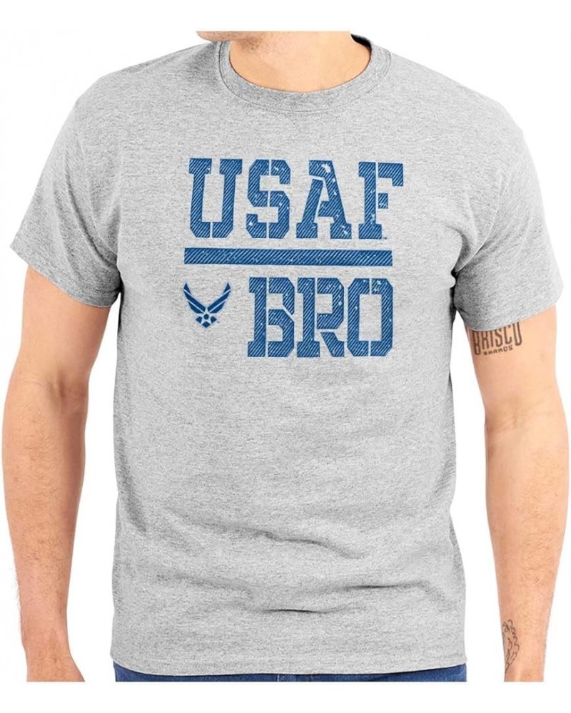 US Air Force USAF Bro Brother Graphic T Shirt Men or Women Sport Grey $12.96 T-Shirts