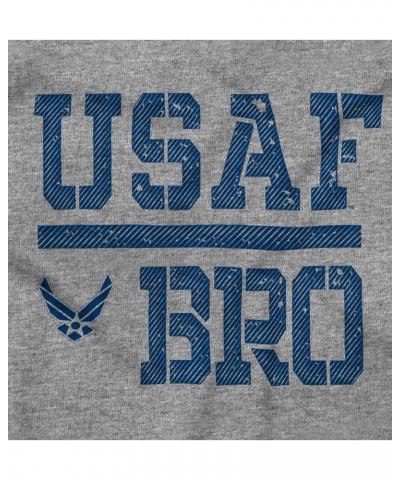 US Air Force USAF Bro Brother Graphic T Shirt Men or Women Sport Grey $12.96 T-Shirts