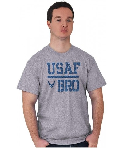 US Air Force USAF Bro Brother Graphic T Shirt Men or Women Sport Grey $12.96 T-Shirts