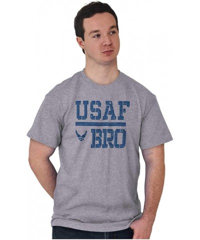 US Air Force USAF Bro Brother Graphic T Shirt Men or Women Sport Grey $12.96 T-Shirts