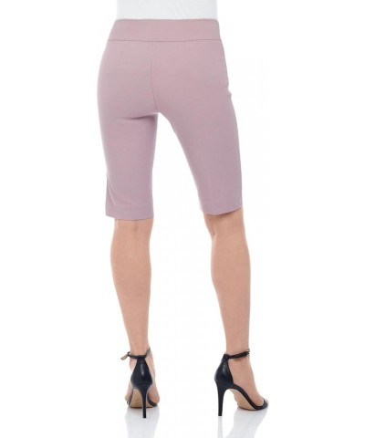 Ease into Comfort, 12 Inch Inseam Modern City Pull On Shorts, Dressy Shorts for Women Business Casual Lavender Mist $23.19 Sh...