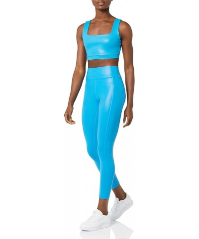 Women's Iconic Sports Bra Aqua Blue $17.78 Lingerie