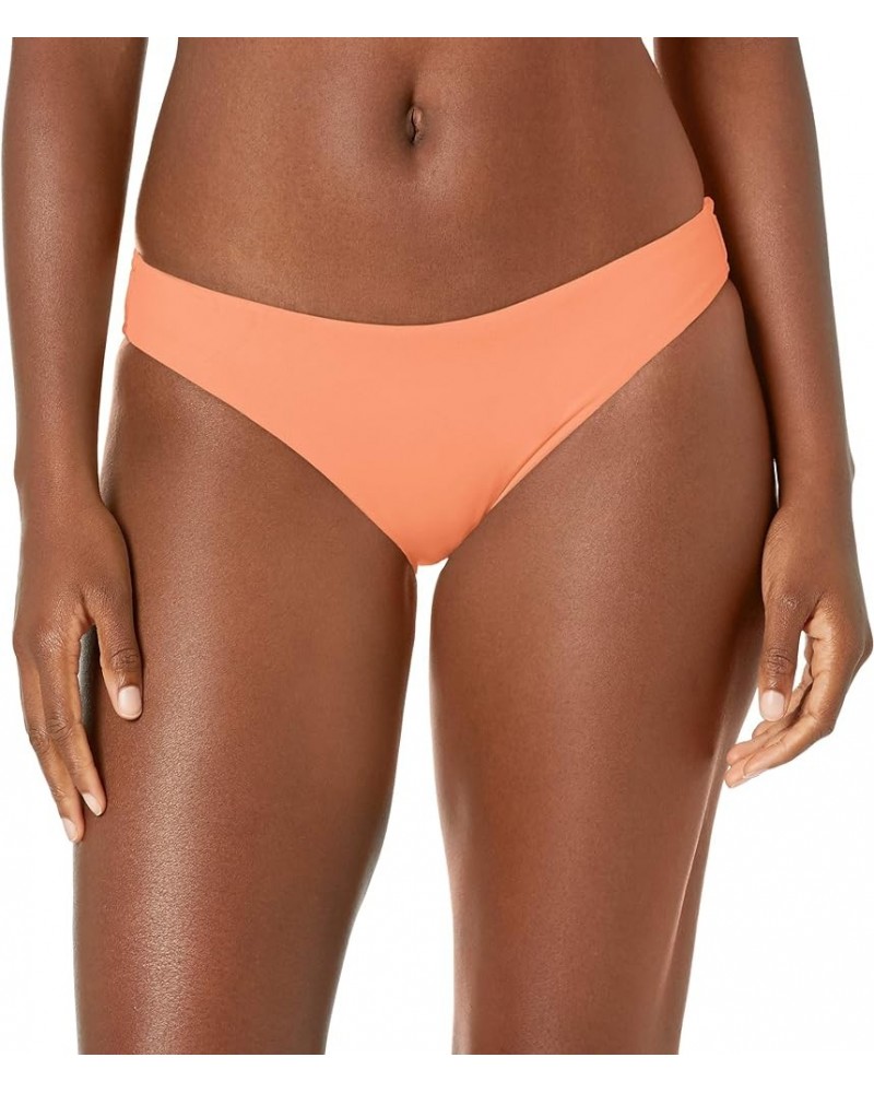 Women's Mini Hipster Bikini Bottom Swimsuit Melon $18.24 Swimsuits