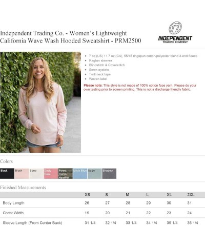 Women PRM2500 Custom Design Your Own Lightweight Hoodie Sweatshirts -Multicolors Dusty Rose $18.00 Hoodies & Sweatshirts