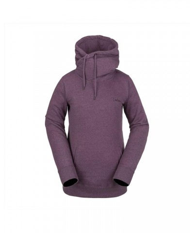 Women's Tower Hooded Fleece Sweatshirt Blackberry S25 $35.38 Jackets