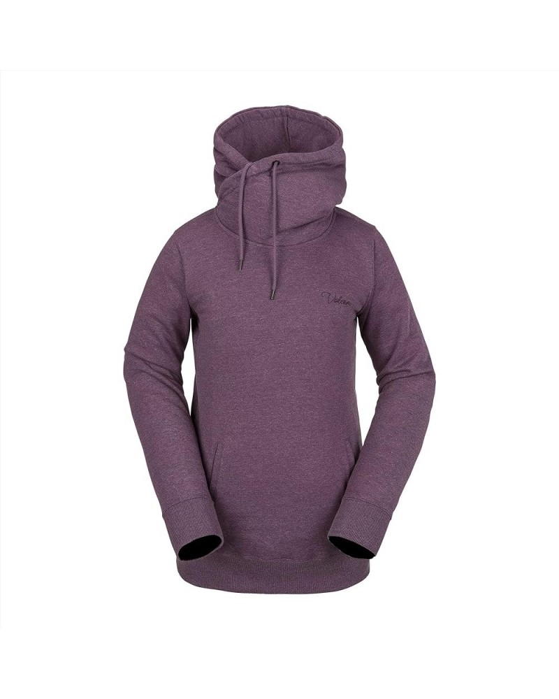 Women's Tower Hooded Fleece Sweatshirt Blackberry S25 $35.38 Jackets