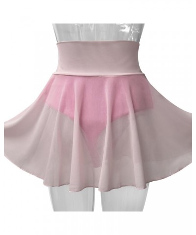 Women's Rave Mini Skirt - Sexy Pleated Layered Skirts for Festival Costumes, Rave Party, Beach Pink1 $8.69 Others