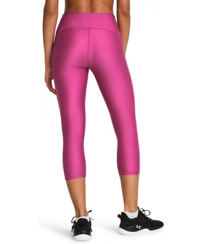 Women's HeatGear High Waisted Pocketed Capri (686) Astro Pink / / Black $15.77 Activewear