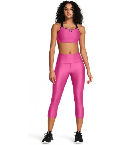 Women's HeatGear High Waisted Pocketed Capri (686) Astro Pink / / Black $15.77 Activewear