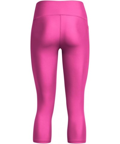 Women's HeatGear High Waisted Pocketed Capri (686) Astro Pink / / Black $15.77 Activewear