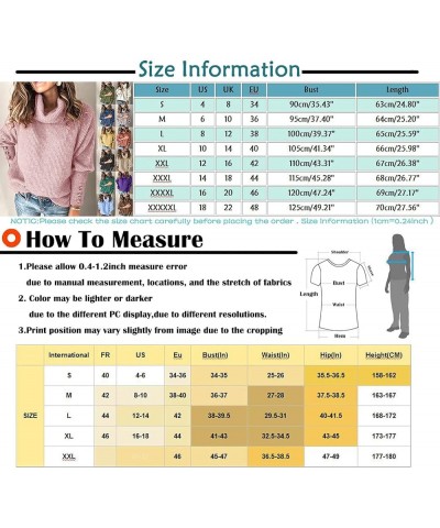 2022 Womens Sweater Turtleneck Knit Long Sleeve Jumper T Shirt Casual Fashion Loose Lightweight Tops Tunic Pullover Plus Size...