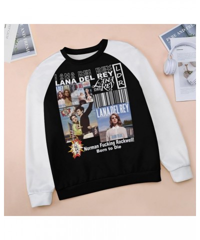 Vintage Sweatshirt Women Crew Neck Hoodie Funny Graphic Raglan Sweater Casual Pullover Top Classic Baseball Tshirt Style9 $13...