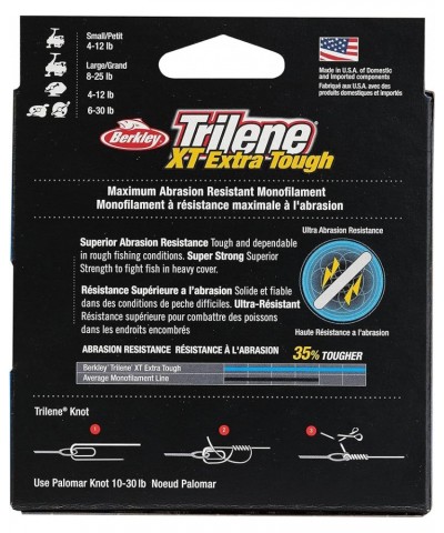 Trilene XT Monofilament Fishing Line 10 Pounds Low-Vis Green $5.29 Activewear