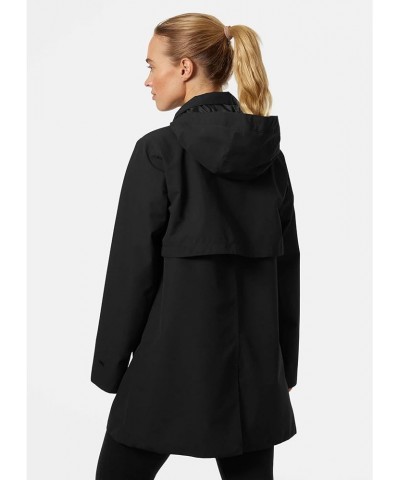 Women's Lilja Rain Coat 990 Black $81.90 Coats