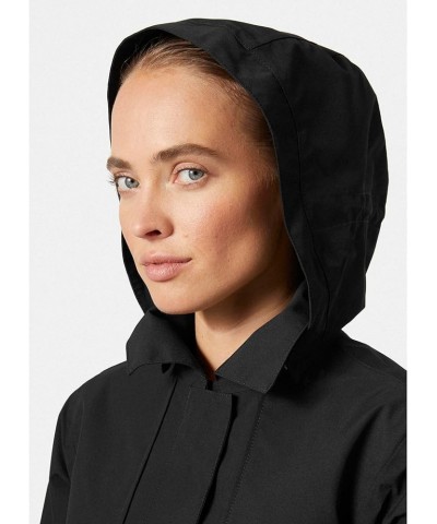 Women's Lilja Rain Coat 990 Black $81.90 Coats