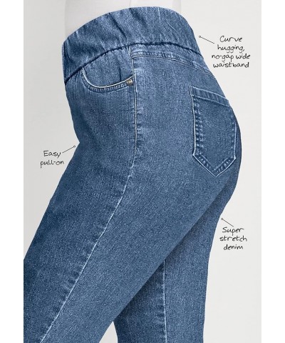 Women's Plus Size Tall Comfort Waist Straight Leg Jean Cognac $31.04 Jeans