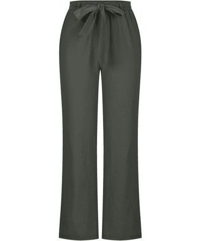 Wide Leg Pants for Women High Waisted Stretch Casual Pants Baggy Stretchy Comfy Trousers with Pockets Ag $6.22 Pants