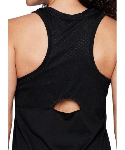 Active Women's Sleeveless Athletic Performance Running Workout Yoga Tank Top with Mesh Ventilation Heather Mesh Black $12.14 ...