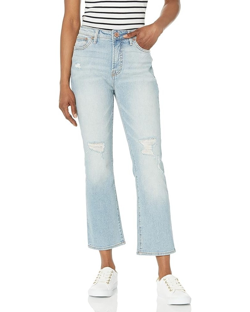 Women's Misses High Rise Fashion Straight Jean Affirmation $12.45 Jeans