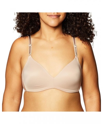 Women's No Side Effects Underarm-Smoothing Comfort Wireless Lightly Lined T-Shirt Bra 1056 Toasted Almond $11.85 Lingerie