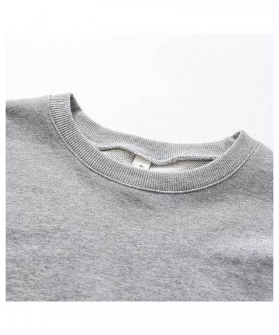 Women’s Cropped Hoodie Pullover Long Sleeve Crewneck Crop Tops Oversize Fit Heather Grey $15.00 Hoodies & Sweatshirts