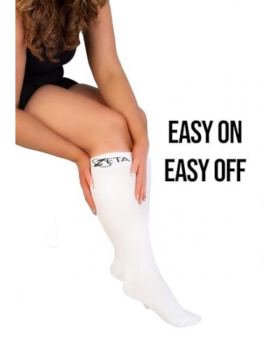 Plus Size Leg Sleeve Support Socks - The Wide Calf Compression Socks Men and Women Love for Its Amazing Fit, Cotton-Rich Comf...