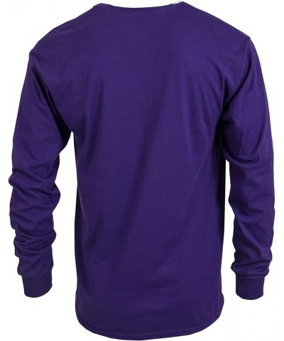 Adult Ultra Cotton Long Sleeve T-Shirt, Style G2400, Multipack 3 Purple (3-pack) $8.40 T-Shirts