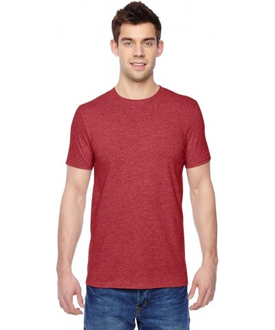 SF45R Adult 4.7 oz. Sofspun® Jersey Crew T-Shirt Brick Heather $8.98 Activewear