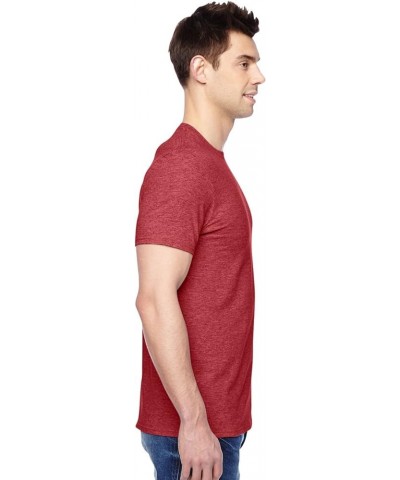 SF45R Adult 4.7 oz. Sofspun® Jersey Crew T-Shirt Brick Heather $8.98 Activewear