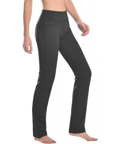 28" 30" 32" 34" Inseam Regular Tall Bootcut Yoga Pants, 4 Pockets, UPF50+ Grey, 4 Pockets $23.19 Activewear