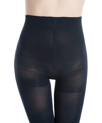 Run Resistant Control Top Panty Hose Opaque Tights Navy Blue $14.57 Socks