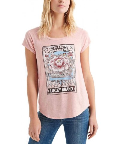 Women's Graphic Tee Peach $11.39 T-Shirts